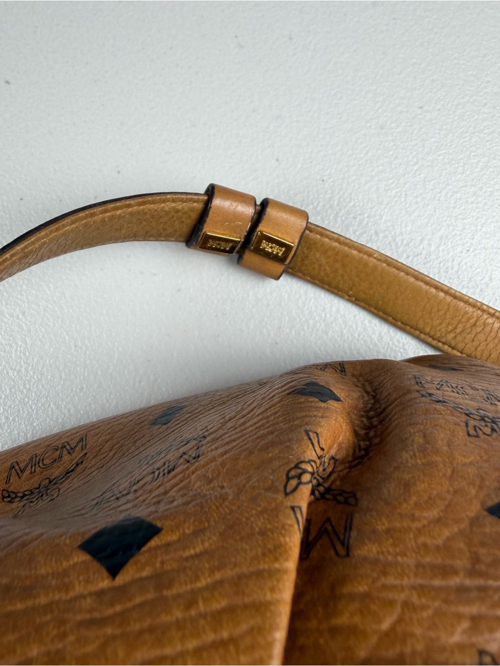 MCM Visetos Coates Canvas Bag - Picture 7 of 11